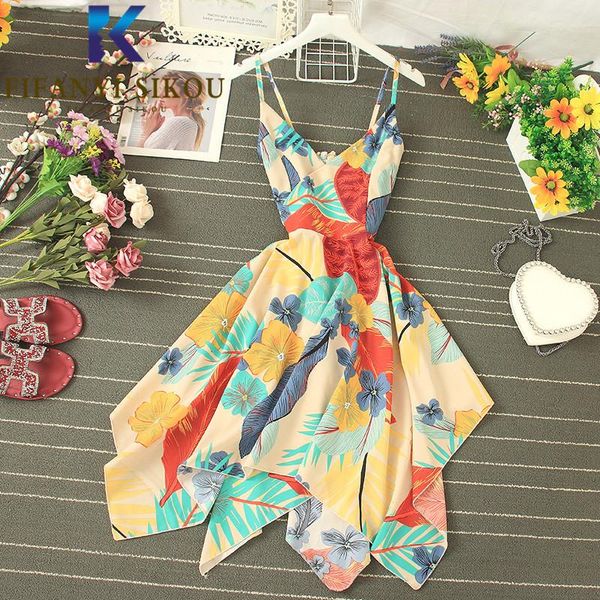 casual dresses summer dress women backless strap floral print sleeveless asymmetry fashion vacation beach female 2021, Black;gray
casual dresses summer dress women backless strap floral print sleeveless asymmetry fashion vacation beach female 2021, Black;gray