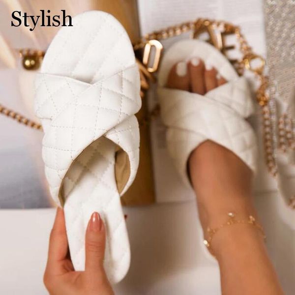women's slippers flats summer ladies shoes solid beach sandals fashion cross white outdoor plus size woman, Black
women's slippers flats summer ladies shoes solid beach sandals fashion cross white outdoor plus size woman, Black