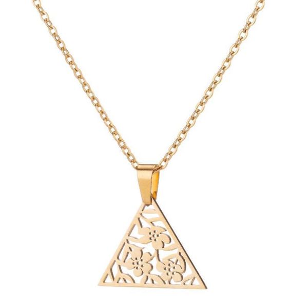 chains sinogaa bijoux collier geometric gold necklace stainless steel triangle pendant for women ladies christmas gifts, Silver
chains sinogaa bijoux collier geometric gold necklace stainless steel triangle pendant for women ladies christmas gifts, Silver