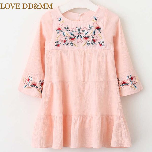 love dd&mm girls dresses spring children's fashion flower girl embroidered speaker sleeves three-color dress 210715, Red;yellow
love dd&mm girls dresses spring children's fashion flower girl embroidered speaker sleeves three-color dress 210715, Red;yellow