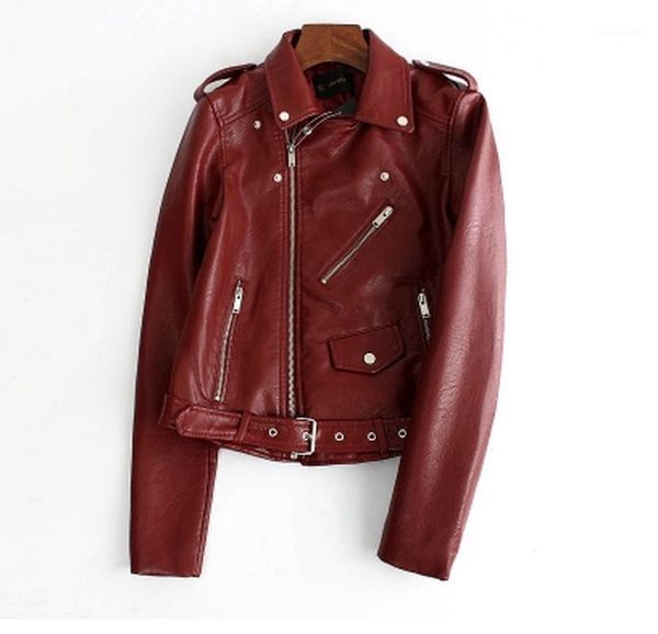 autumn leather jacket women short korean version of slim locomotive pu ladies plus size coat women's & faux, Black
autumn leather jacket women short korean version of slim locomotive pu ladies plus size coat women's & faux, Black