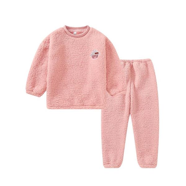 pajamas autumn and winter children fleece medium large kids set thickened boys' girls' flannel baby homewear, Blue;red
pajamas autumn and winter children fleece medium large kids set thickened boys' girls' flannel baby homewear, Blue;red
