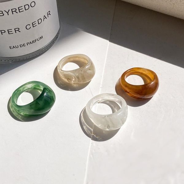 wedding rings vintage colorful resin ring 2021 trend simple statement acrylic for women plastic chunky jewelry accessories, Slivery;golden
wedding rings vintage colorful resin ring 2021 trend simple statement acrylic for women plastic chunky jewelry accessories, Slivery;golden