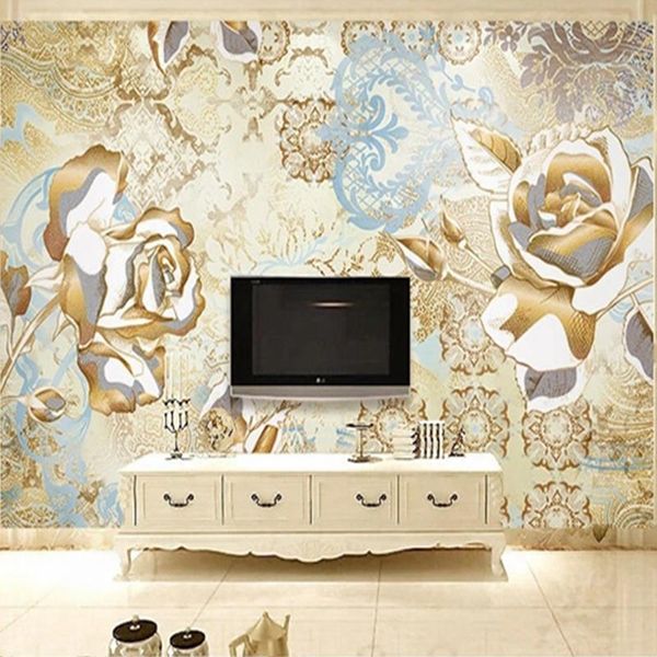 wallpapers custom 3d murals luxury golden rose flowers damask po wallpaper for bedroom living room tv sofa wall decoration waterproof
wallpapers custom 3d murals luxury golden rose flowers damask po wallpaper for bedroom living room tv sofa wall decoration waterproof