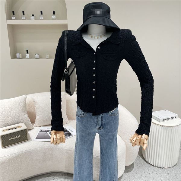 blouses spring summer woman's niche design sweet short breasted cardigan wear chiffon shirt, White
blouses spring summer woman's niche design sweet short breasted cardigan wear chiffon shirt, White