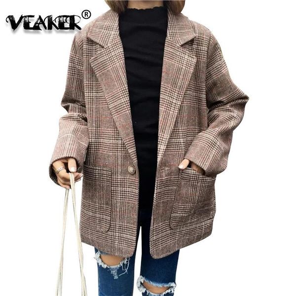 women's suits & blazers womens fashion blazer coats 2021 autumn casual loose jackets office lady plus size women single button, White;black
women's suits & blazers womens fashion blazer coats 2021 autumn casual loose jackets office lady plus size women single button, White;black