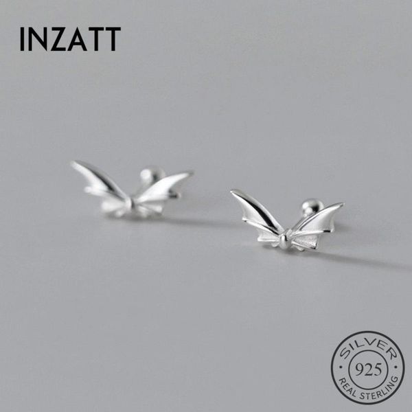 stud inzareal 925 sterling silver wing earrings for fashion women party hiphop fine jewelry minimalist accessories, Golden;silver
stud inzareal 925 sterling silver wing earrings for fashion women party hiphop fine jewelry minimalist accessories, Golden;silver