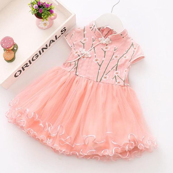 girl's dresses 2021 summer girls cheongsam spliced mesh princess dress for children soft cotton born baby infants clothes kid tutu1, Red;yellow
girl's dresses 2021 summer girls cheongsam spliced mesh princess dress for children soft cotton born baby infants clothes kid tutu1, Red;yellow