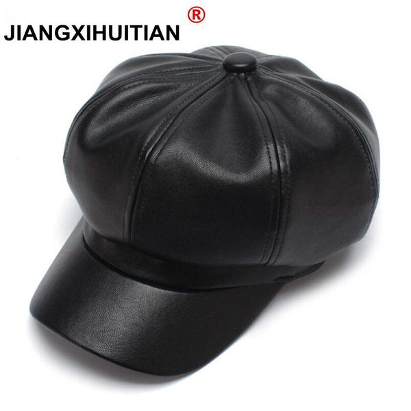 berets summer quality fashion artist pu women beret hat for cap female casual dome bare chapeu feminino boina, Blue;gray
berets summer quality fashion artist pu women beret hat for cap female casual dome bare chapeu feminino boina, Blue;gray