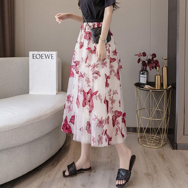 skirts 2021 summer elastic high waist slim embroidery mesh skirt all-match casual plus size women a-line long, Black
skirts 2021 summer elastic high waist slim embroidery mesh skirt all-match casual plus size women a-line long, Black