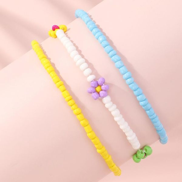 beaded, strands 3 pcs/set bohemian beads bracelets for women colorful flowers daisy charming ethnic multilayer fashion boho jewelry am3171, Black
beaded, strands 3 pcs/set bohemian beads bracelets for women colorful flowers daisy charming ethnic multilayer fashion boho jewelry am3171, Black