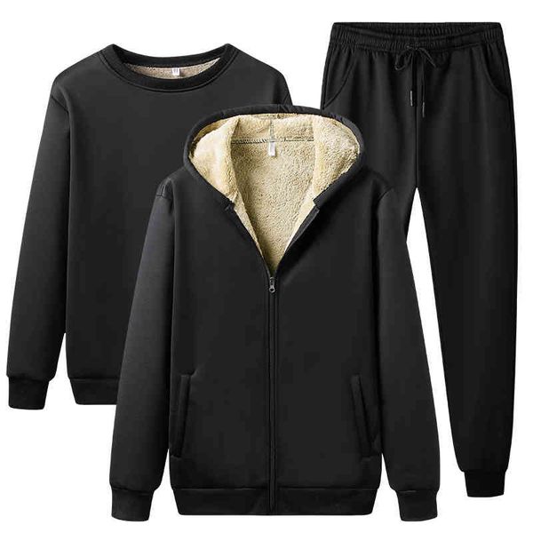 main push: never out of stock / 2020 winter lamb sweater set plush thickened leisure sports suit men's, Gray
main push: never out of stock / 2020 winter lamb sweater set plush thickened leisure sports suit men's, Gray