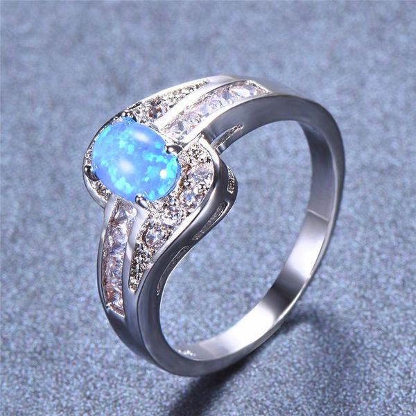 wedding rings simple fashion oval stone finger ring cute female white blue fire opal crystal vintage silver color for women, Slivery;golden
wedding rings simple fashion oval stone finger ring cute female white blue fire opal crystal vintage silver color for women, Slivery;golden