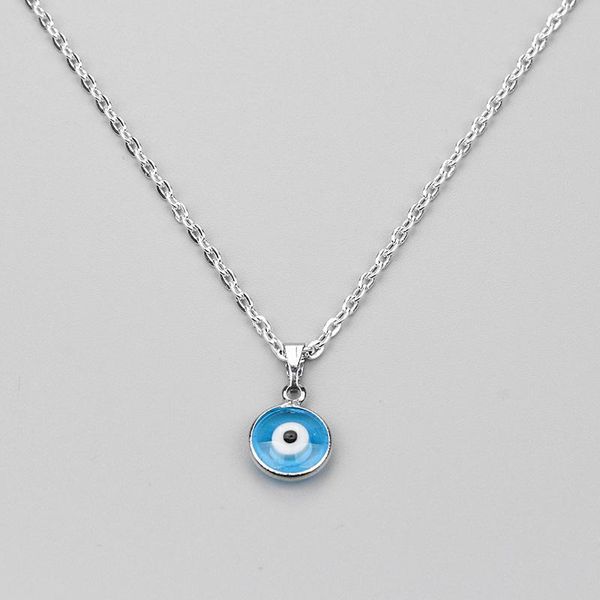 pendant necklaces turkish evil eye necklace glass charm pendent blue fashion jewelry protector men women hand made, Silver
pendant necklaces turkish evil eye necklace glass charm pendent blue fashion jewelry protector men women hand made, Silver
