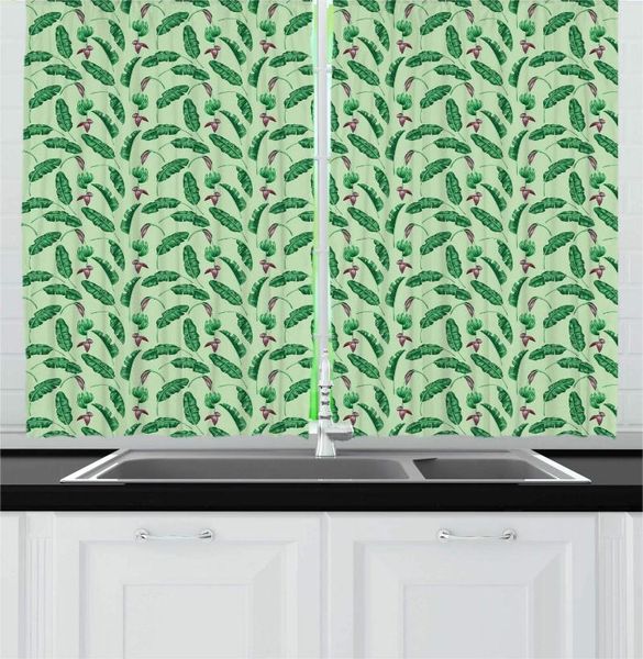 curtain & drapes mint green leaves kitchen curtains banana fronds tropical foliage flowers fruits greenery window
curtain & drapes mint green leaves kitchen curtains banana fronds tropical foliage flowers fruits greenery window
