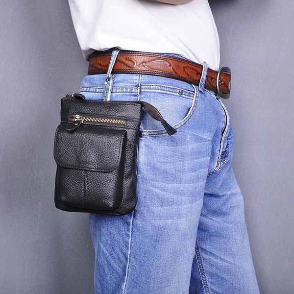 samwestar men's waist chest bags packs small genuine leather mobile phone camera outdoor 7-inch with hook pack
samwestar men's waist chest bags packs small genuine leather mobile phone camera outdoor 7-inch with hook pack