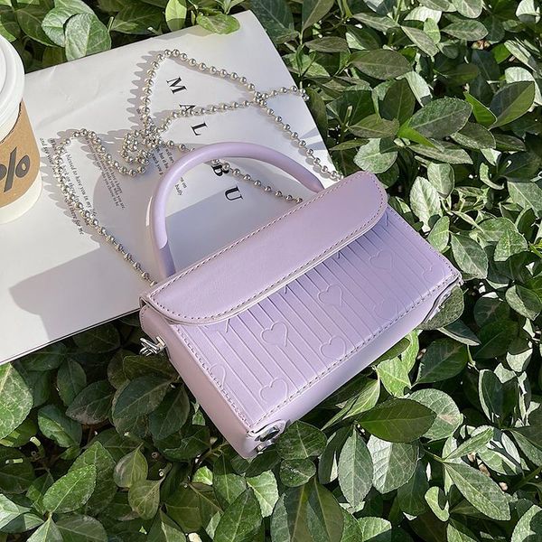evening bags original brand -selling this summer 2021 high-end chain messenger bag female wild square shoulder