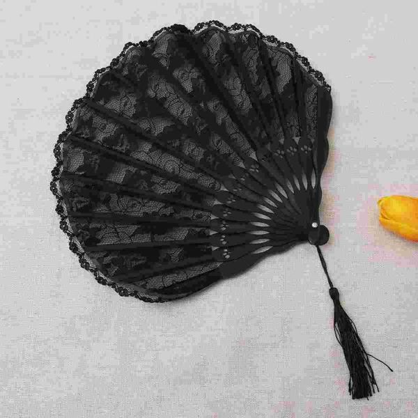 other home decor folding fans lace japanese style shell shape fan handheld with tassel for decoration gifts (black surface
other home decor folding fans lace japanese style shell shape fan handheld with tassel for decoration gifts (black surface