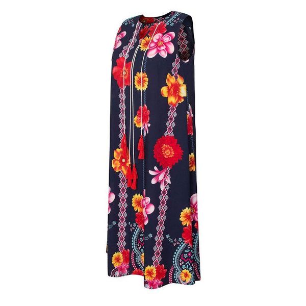 plus size women boho v neck sleeveless side pocket floral print cotton midi dress f42f casual dresses, Black;gray
plus size women boho v neck sleeveless side pocket floral print cotton midi dress f42f casual dresses, Black;gray