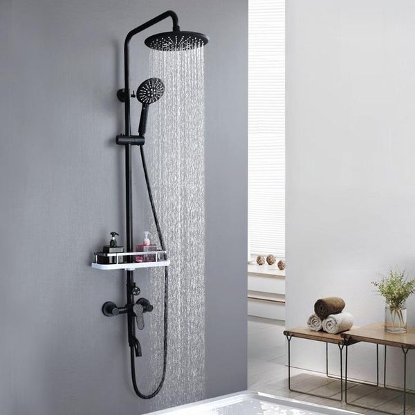 stainless steel shower system bathroom rainfall set mixer black showers bathtub faucet sets
stainless steel shower system bathroom rainfall set mixer black showers bathtub faucet sets
