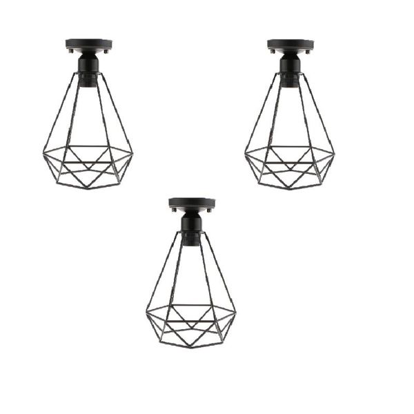 lamp covers & shades 3pcs/lot antique black wire loft pendant ceiling light cage for asile/hallway lighting iron design
lamp covers & shades 3pcs/lot antique black wire loft pendant ceiling light cage for asile/hallway lighting iron design