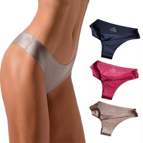 women's panties 3pcs/set woman's ice silk seamless underwear solid color low waist t-back tangas drop, Black;pink
women's panties 3pcs/set woman's ice silk seamless underwear solid color low waist t-back tangas drop, Black;pink