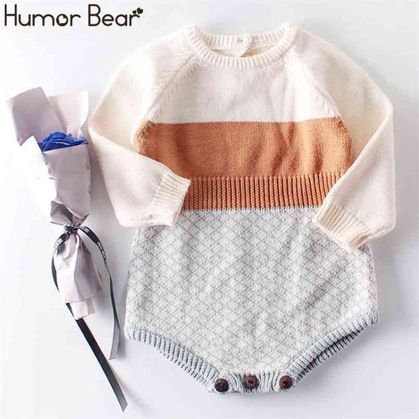 autumn winter baby knitted sweater romper stripe jumpsuit orange cotton girl clothing bodysuit infant clothes 210611, Blue
autumn winter baby knitted sweater romper stripe jumpsuit orange cotton girl clothing bodysuit infant clothes 210611, Blue