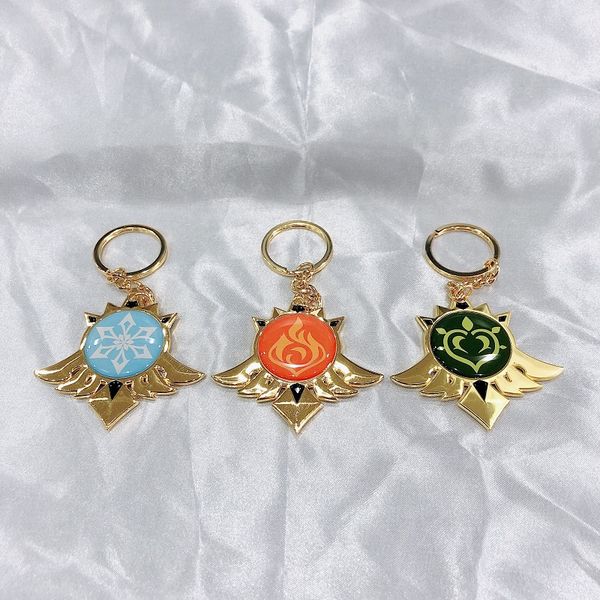 game anime metal jewelry keychains genshin impact cosplay key chain 7 element weapons eye of god accessories kids toys gifts, Slivery;golden
game anime metal jewelry keychains genshin impact cosplay key chain 7 element weapons eye of god accessories kids toys gifts, Slivery;golden