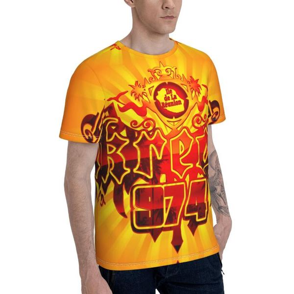 men's t-shirts promo baseball kreol 974 sunset t-shirt men's t shirt print funny r248 tees european size, White;black 
men's t-shirts promo baseball kreol 974 sunset t-shirt men's t shirt print funny r248 tees european size, White;black