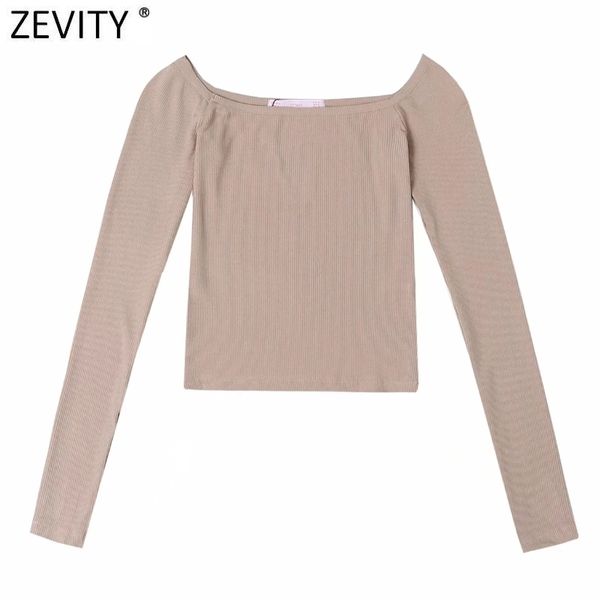 zevity women solid slash neck long sleeve chic camis tank ladies knitted vest slim t-shirt casual crop ls7651 210419, White
zevity women solid slash neck long sleeve chic camis tank ladies knitted vest slim t-shirt casual crop ls7651 210419, White