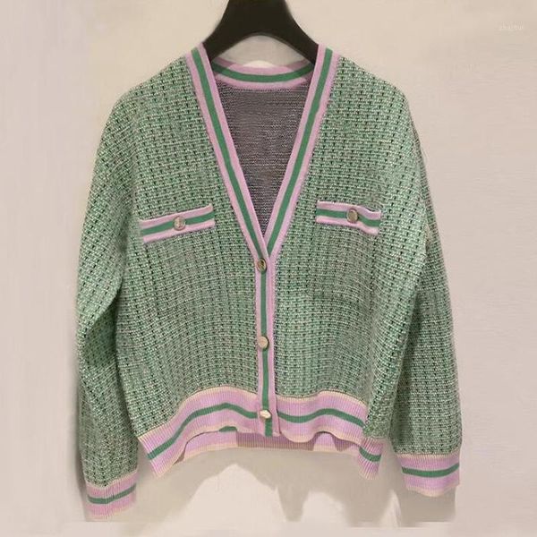 two piece dress french s family 2021 spring and summer women's college style sub color matching v-neck fresh green knitted cardigan jac, White
two piece dress french s family 2021 spring and summer women's college style sub color matching v-neck fresh green knitted cardigan jac, White