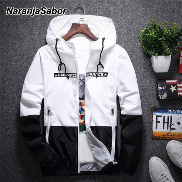 naranjasabor 2020 new colorful spring autumn et men's patchwork hood coat slim fit brand clothing s~4xl n568, Black;brown
naranjasabor 2020 new colorful spring autumn et men's patchwork hood coat slim fit brand clothing s~4xl n568, Black;brown