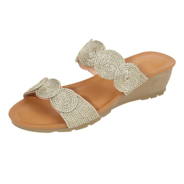 slippers jaycosin summer flip flops for woman women beach coil wedges heels slip on fashion, Black
slippers jaycosin summer flip flops for woman women beach coil wedges heels slip on fashion, Black