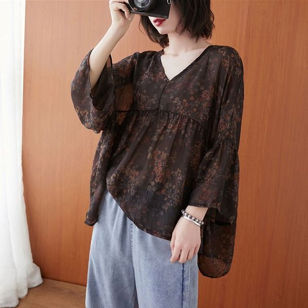 oversized women loose casual t-shirts new arrival summer simple style vintage v-neck floral print female tees s3483 210412, White
oversized women loose casual t-shirts new arrival summer simple style vintage v-neck floral print female tees s3483 210412, White