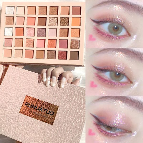 eye shadow 35 colors waterproof diamond shimmer eyeshadow palette matte glitter long lasting glossy pigment makeup
eye shadow 35 colors waterproof diamond shimmer eyeshadow palette matte glitter long lasting glossy pigment makeup