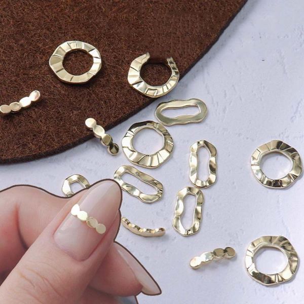 nail art decorations geometry metal frame irregular hollow rivet jewelry diy 3d alloy ornament manicure accessories, Silver;gold
nail art decorations geometry metal frame irregular hollow rivet jewelry diy 3d alloy ornament manicure accessories, Silver;gold