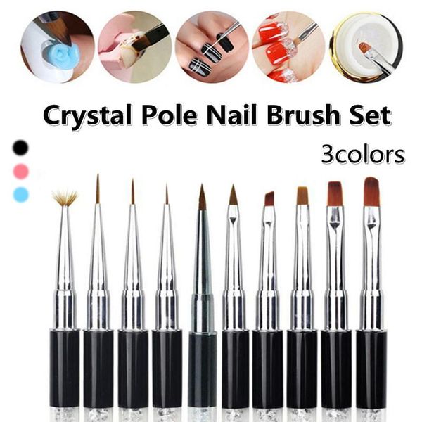 nail art kits 3 colors crystal painted pull line fan shaped polishing pen point flower brush
nail art kits 3 colors crystal painted pull line fan shaped polishing pen point flower brush