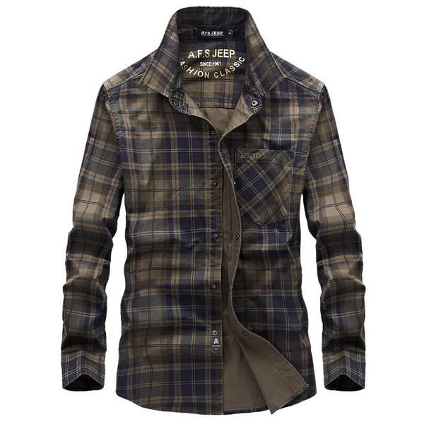 men's casual shirts 2021 brand clothing long sleeve plaid men spring clothes cotton cargo male shirt breathable military, White;black
men's casual shirts 2021 brand clothing long sleeve plaid men spring clothes cotton cargo male shirt breathable military, White;black