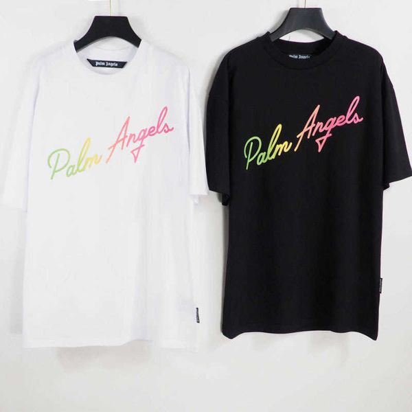 brand chao palm drop shoulder sleeve t-shirt real correct version pa angel casual color letter printing short, White;black
brand chao palm drop shoulder sleeve t-shirt real correct version pa angel casual color letter printing short, White;black