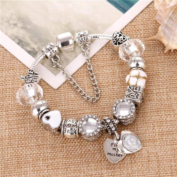 charm bracelets changbizi heart pendant white crystal/glass rhinestone beads cute elegant charms pand & bangles for women gift, Golden;silver
charm bracelets changbizi heart pendant white crystal/glass rhinestone beads cute elegant charms pand & bangles for women gift, Golden;silver