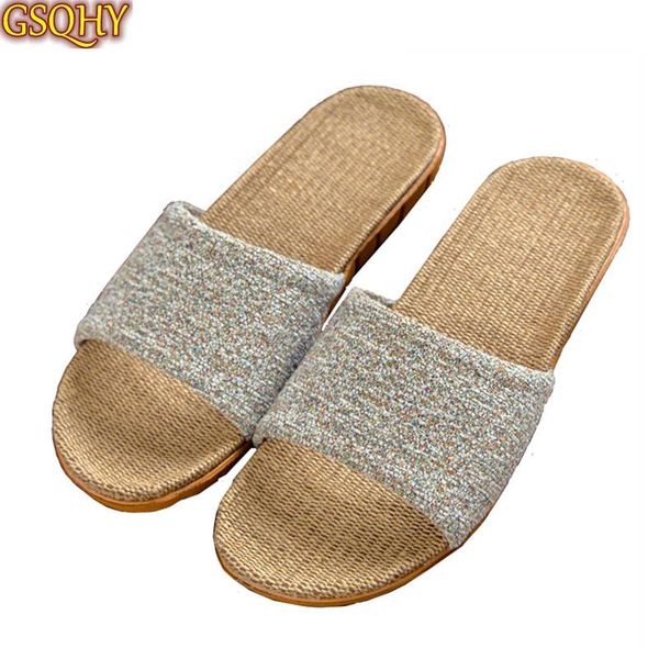 suihyung women slippers ladies flax casual slides 6 colors summer linen belt female sandals flip flops lovers indoor floor shoes, Black
suihyung women slippers ladies flax casual slides 6 colors summer linen belt female sandals flip flops lovers indoor floor shoes, Black