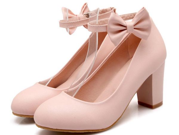 dress shoes 2021 women's in spring and autumn with style fashion high heel coarse round head bowknot waterproof table, Black
dress shoes 2021 women's in spring and autumn with style fashion high heel coarse round head bowknot waterproof table, Black