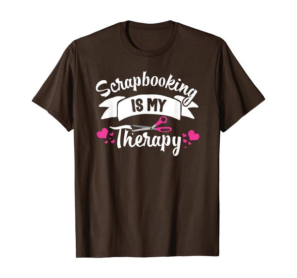 scrapbooking funny therapy crafting scrapbook hobby gift t-shirt, White;black
scrapbooking funny therapy crafting scrapbook hobby gift t-shirt, White;black
