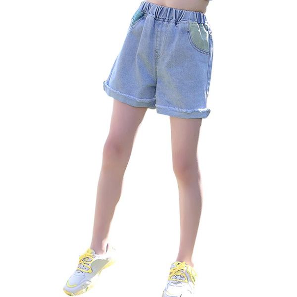 girls short jeans patchwork girl's summer kid's casual style children's clothes 6 8 10 12 14, Blue
girls short jeans patchwork girl's summer kid's casual style children's clothes 6 8 10 12 14, Blue