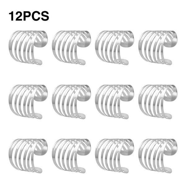 napkin rings 12pcs/pack holder thickened ring festival alloy hollowed out dinner table buckle exquisite home adornment wedding party
napkin rings 12pcs/pack holder thickened ring festival alloy hollowed out dinner table buckle exquisite home adornment wedding party