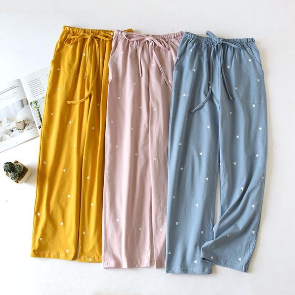 women's sleepwear autumn pajama pants women cotton sleep bottoms leisure sports loose trousers lounge wear elastic waist home cloth, Black;red
women's sleepwear autumn pajama pants women cotton sleep bottoms leisure sports loose trousers lounge wear elastic waist home cloth, Black;red