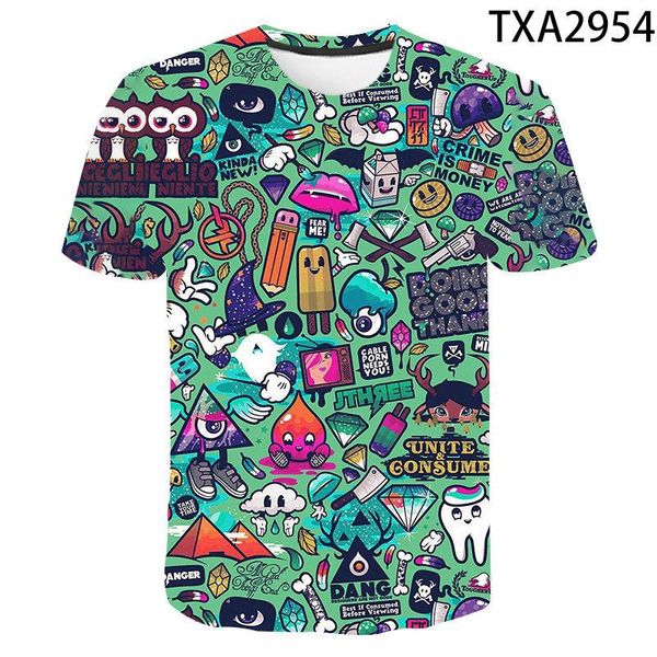 men's t-shirts 2021 summer graffiti 3d t shirt men women children casual fashion streetwear boy girl kids printed cool tee, White;black
men's t-shirts 2021 summer graffiti 3d t shirt men women children casual fashion streetwear boy girl kids printed cool tee, White;black