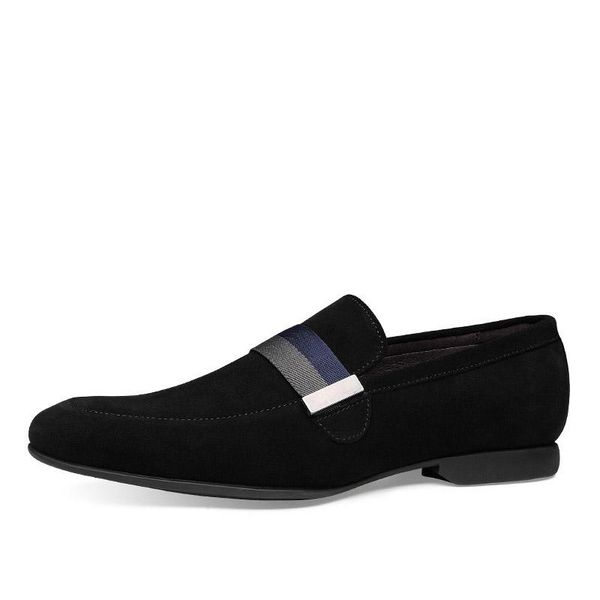 genuine suede leather mens dress shoes oxfords business office pointed toe italian slip on men's formal suit g248, Black
genuine suede leather mens dress shoes oxfords business office pointed toe italian slip on men's formal suit g248, Black