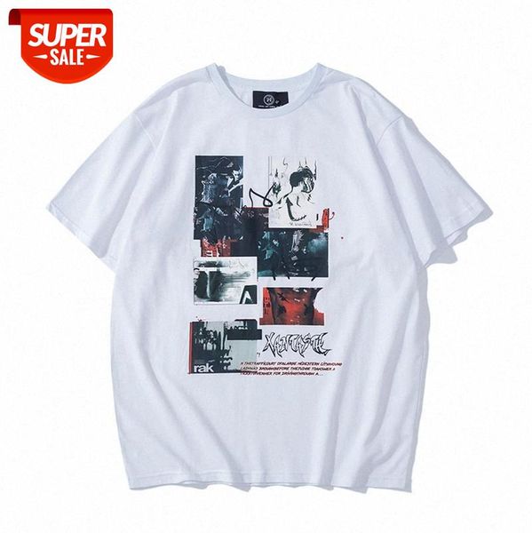 a batch of white off color boy short-sleeved movie characters #l18a, White;black
a batch of white off color boy short-sleeved movie characters #l18a, White;black
