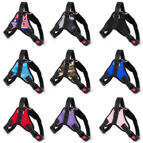 dog collars & leashes adjustable pet puppy german shepherd leash harness vest for dogs mesh supplies pitbull 
dog collars & leashes adjustable pet puppy german shepherd leash harness vest for dogs mesh supplies pitbull